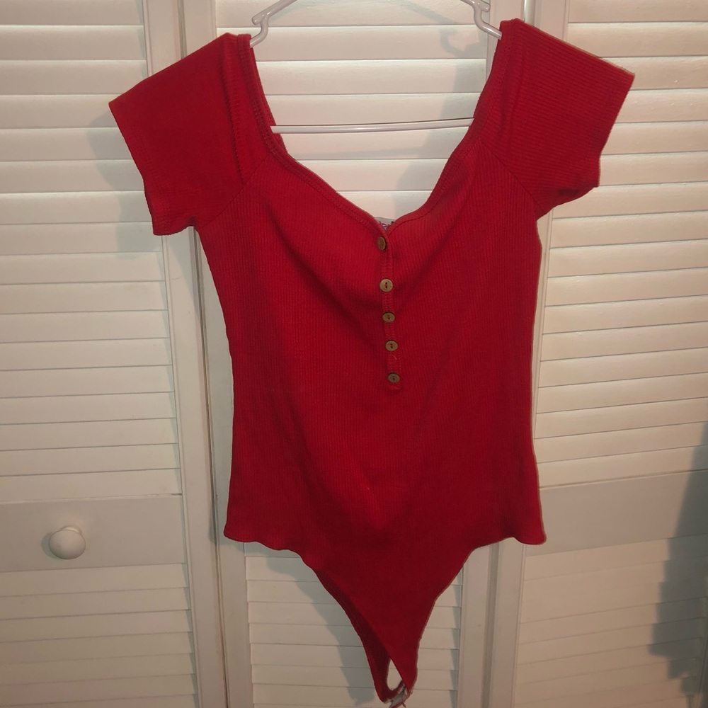 Off shoulder bodysuit
